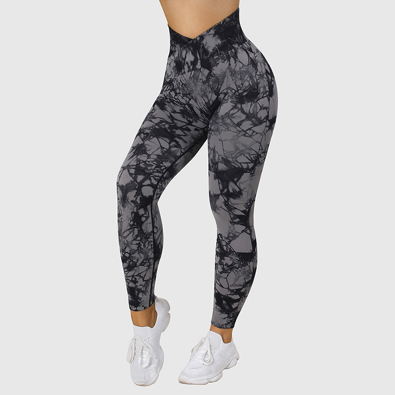 Vibrant Tie Dye Gym Leggings