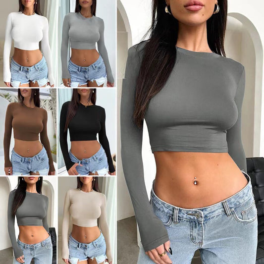 Long Sleeved Ladies Tube Tops